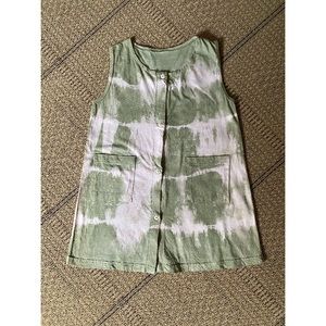 Girls Hand Dyed Sleeveless Dress